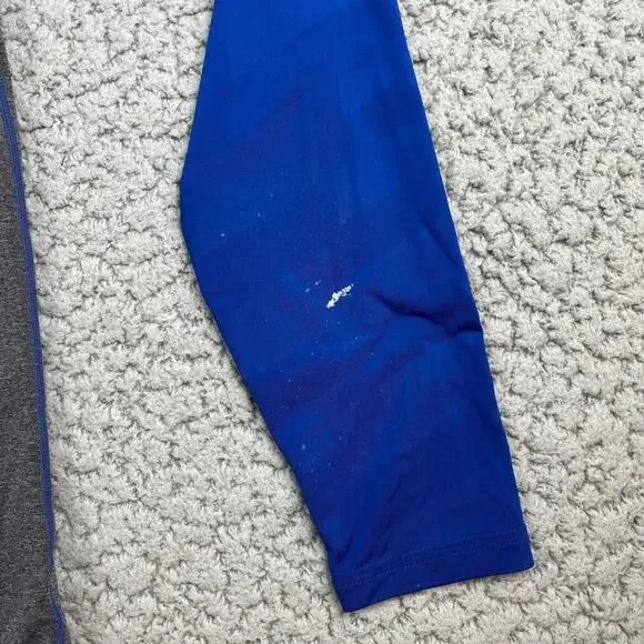 Under Armour Baseball Jersey Shirt Mens Small Fitted Blue Long Sleeve - Picture 4 of 9